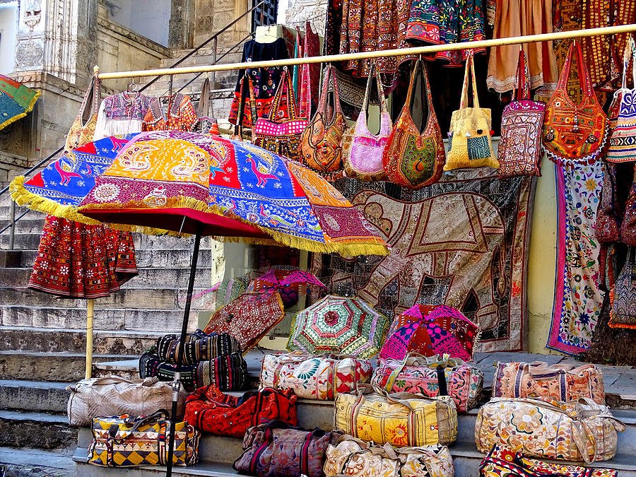 Udaipur old city market