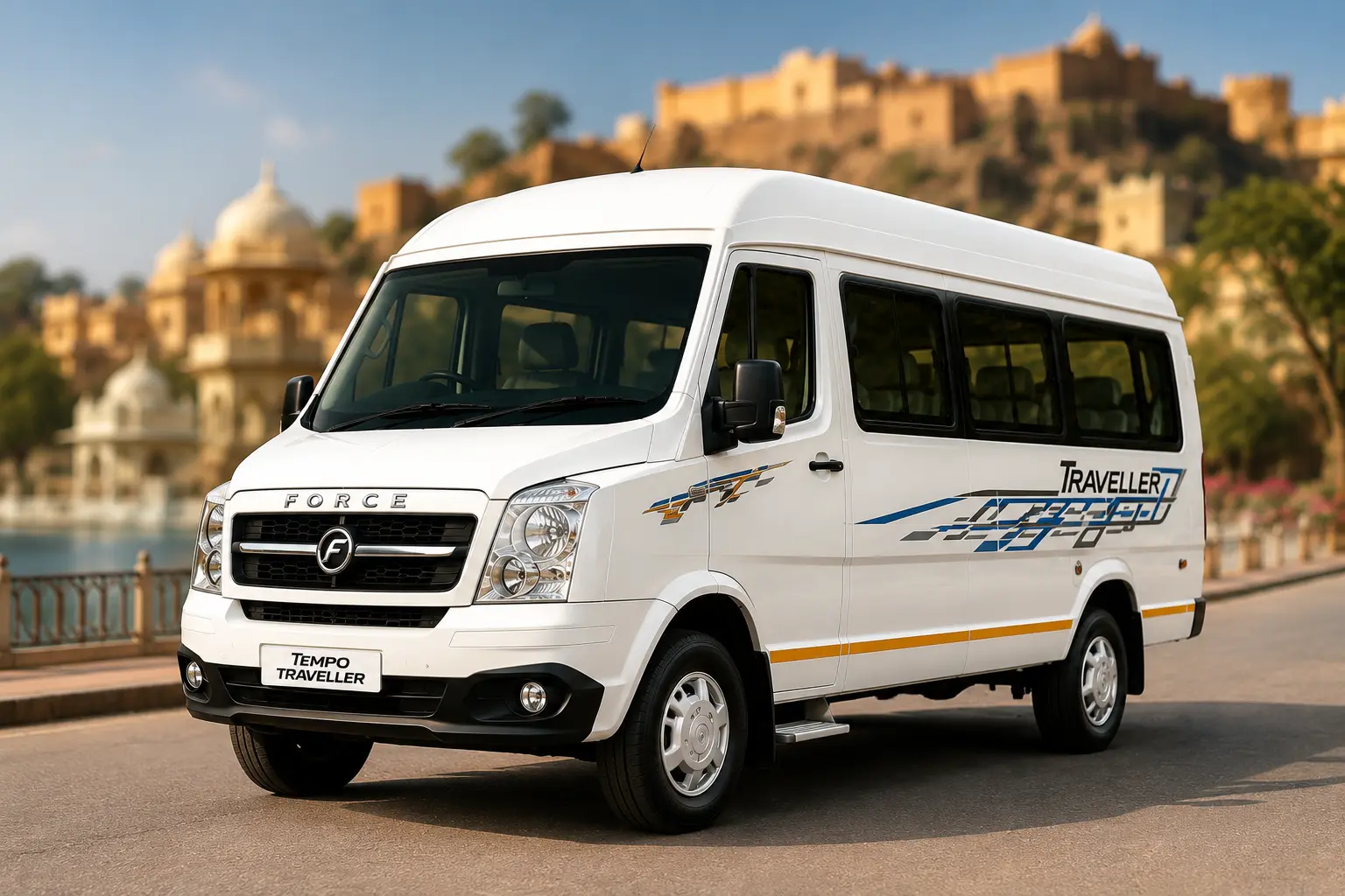 Tempo Traveller van for group tours